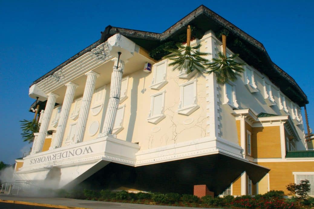 Picture of WonderWorks, a science focused indoor amusement park