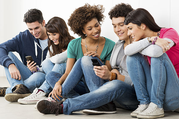 millennials discussing financial options