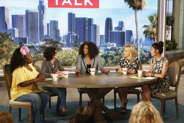 Union discusses television series on The Talk on the CBS Television Network. MONTY BRINTON/CBS ©2017 CBS BROADCASTING, INC.